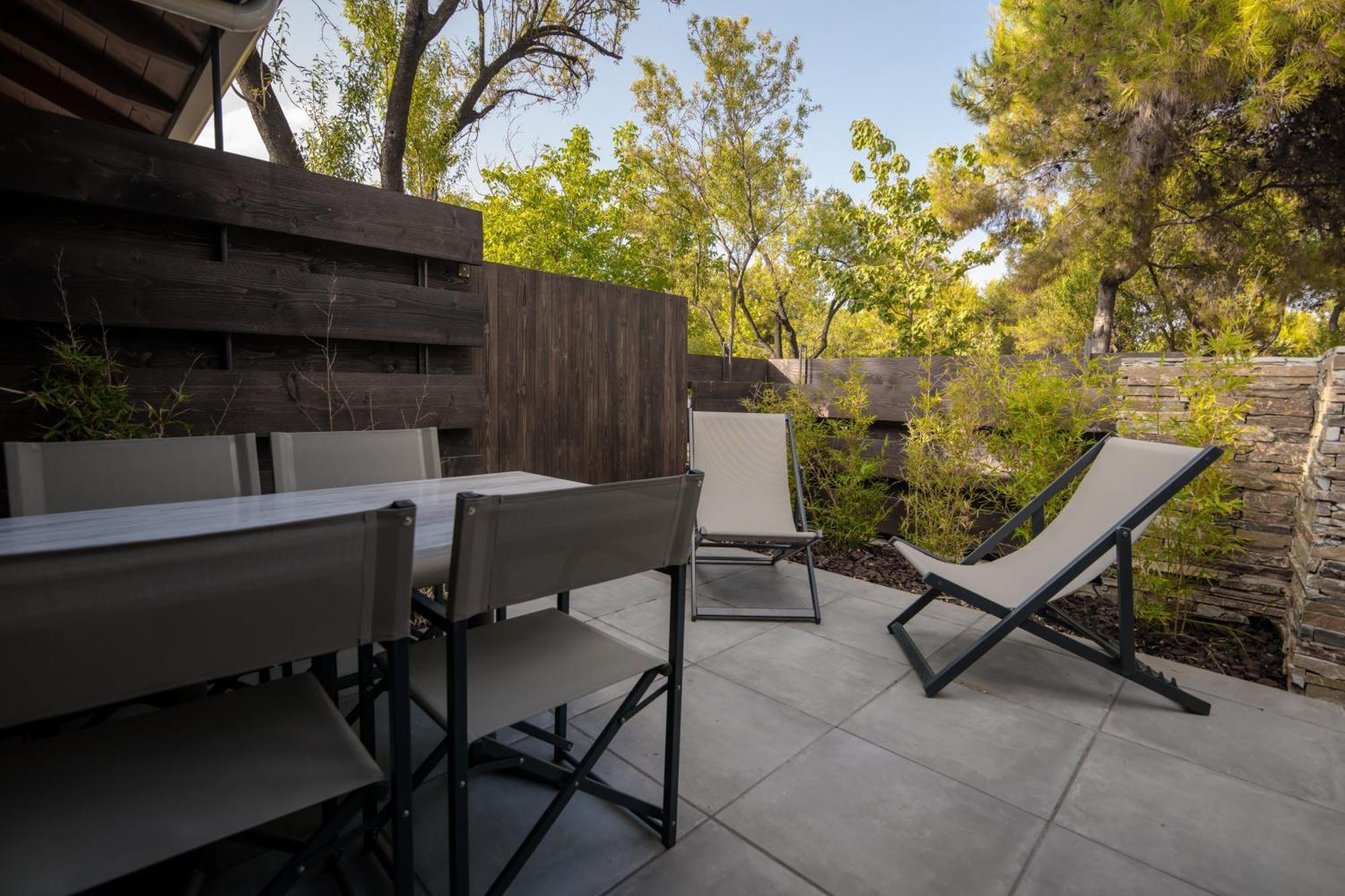 Sylvia Camping & Luxury Suites, Panel Hospitality Homes & Villas Litochoro Exteriér fotografie