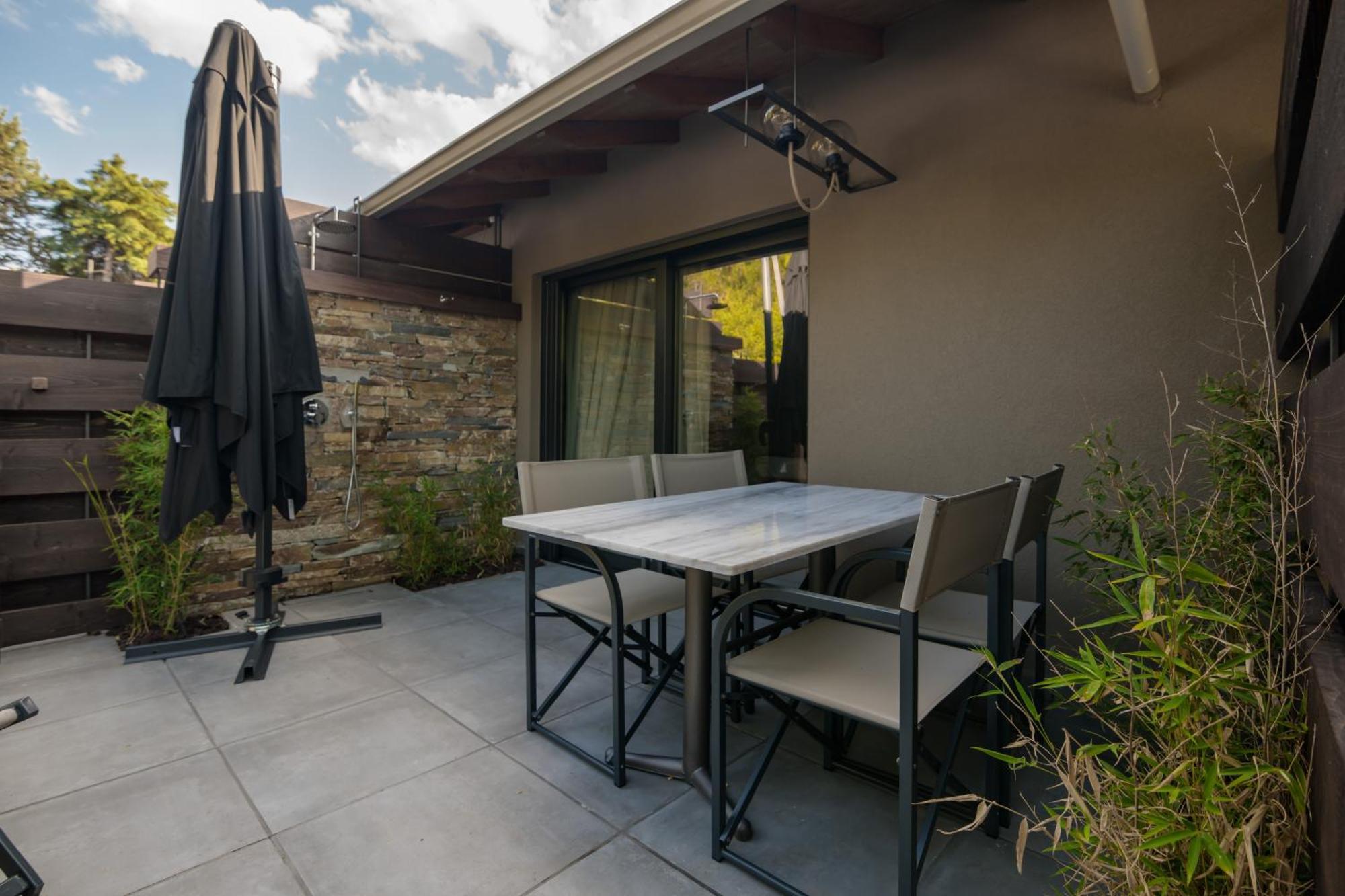 Sylvia Camping & Luxury Suites, Panel Hospitality Homes & Villas Litochoro Exteriér fotografie