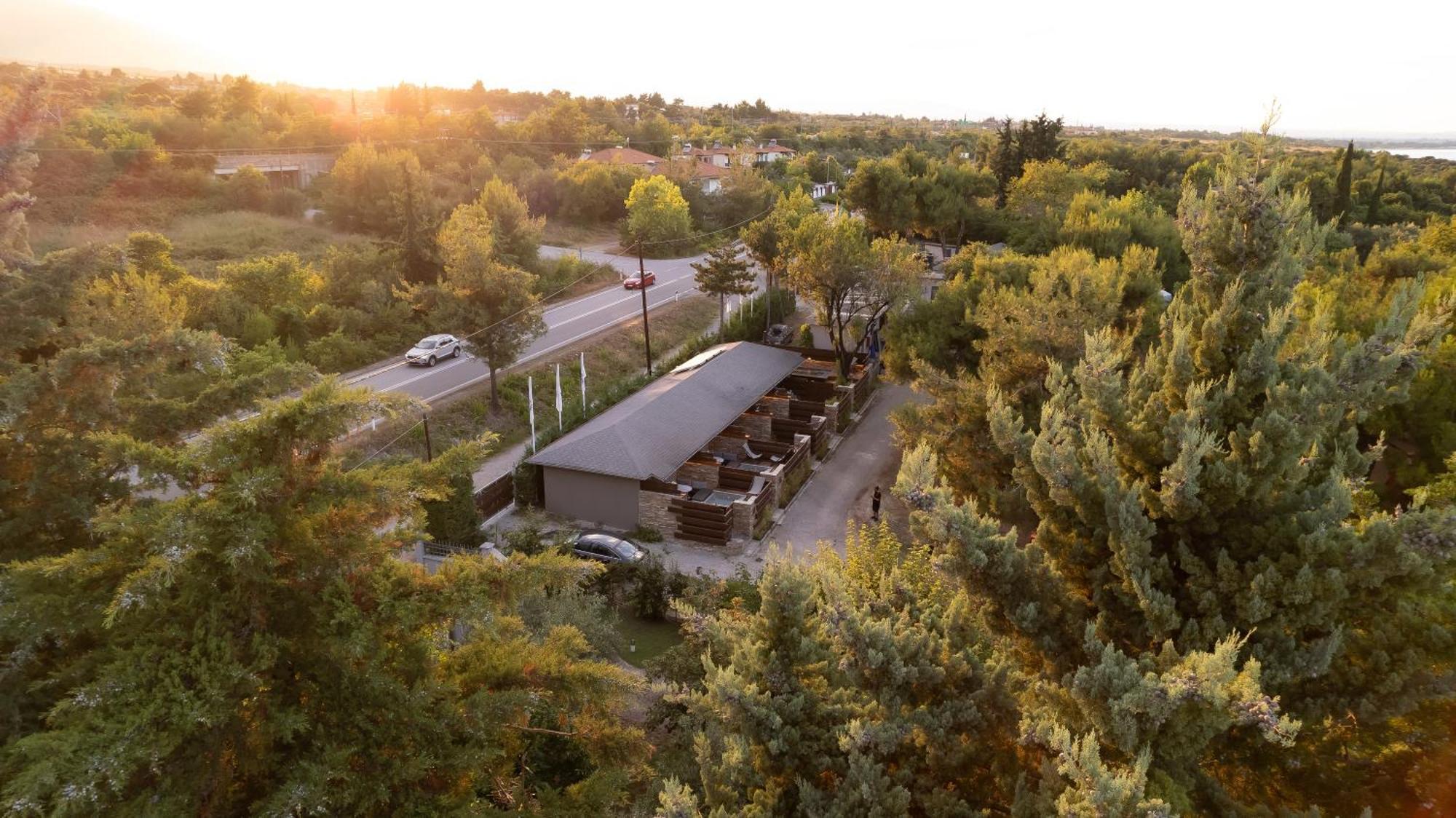 Sylvia Camping & Luxury Suites, Panel Hospitality Homes & Villas Litochoro Exteriér fotografie