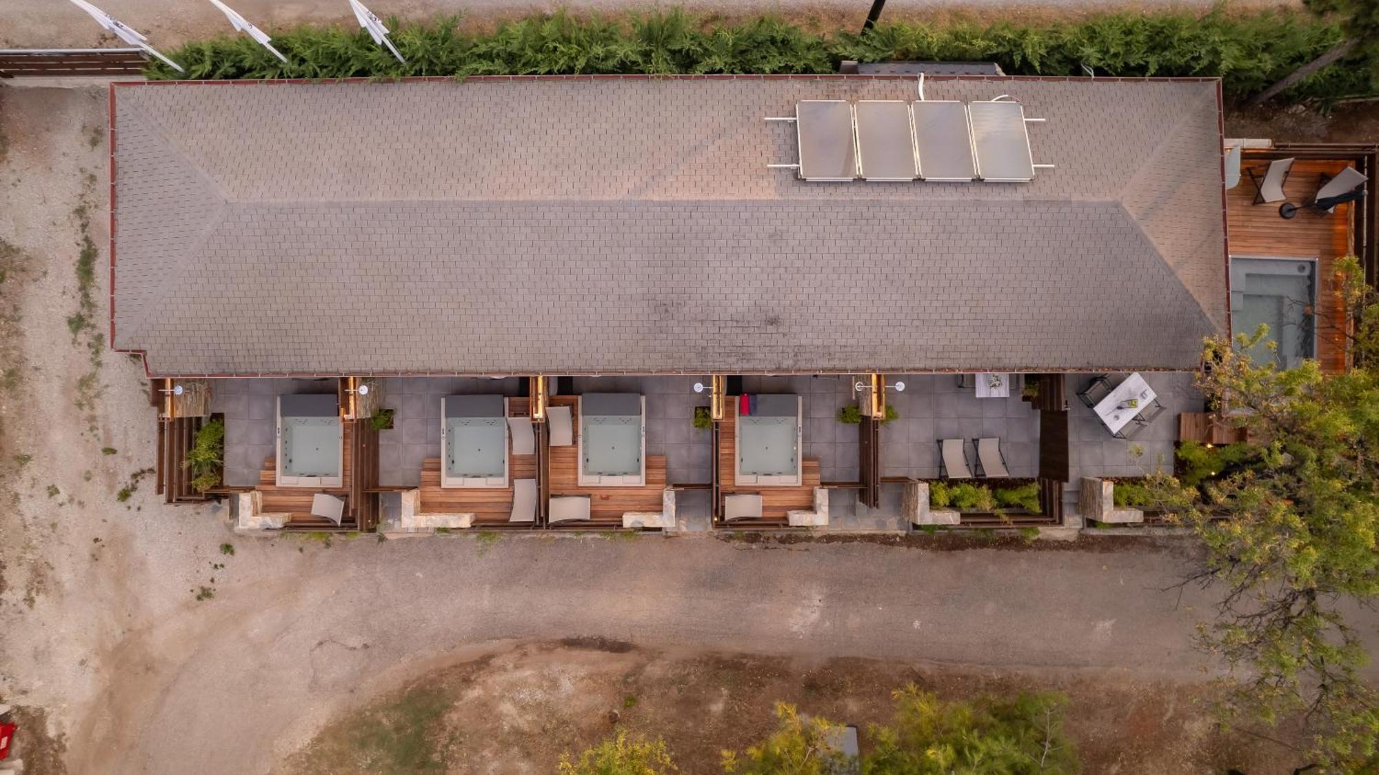 Sylvia Camping & Luxury Suites, Panel Hospitality Homes & Villas Litochoro Exteriér fotografie