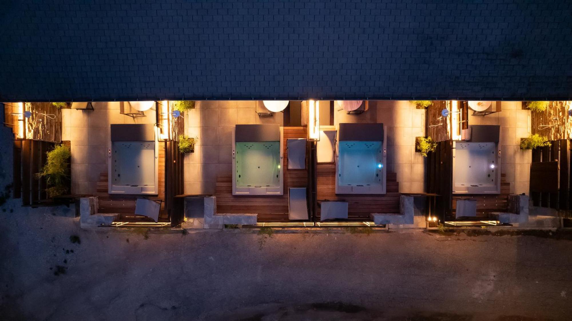 Sylvia Camping & Luxury Suites, Panel Hospitality Homes & Villas Litochoro Exteriér fotografie