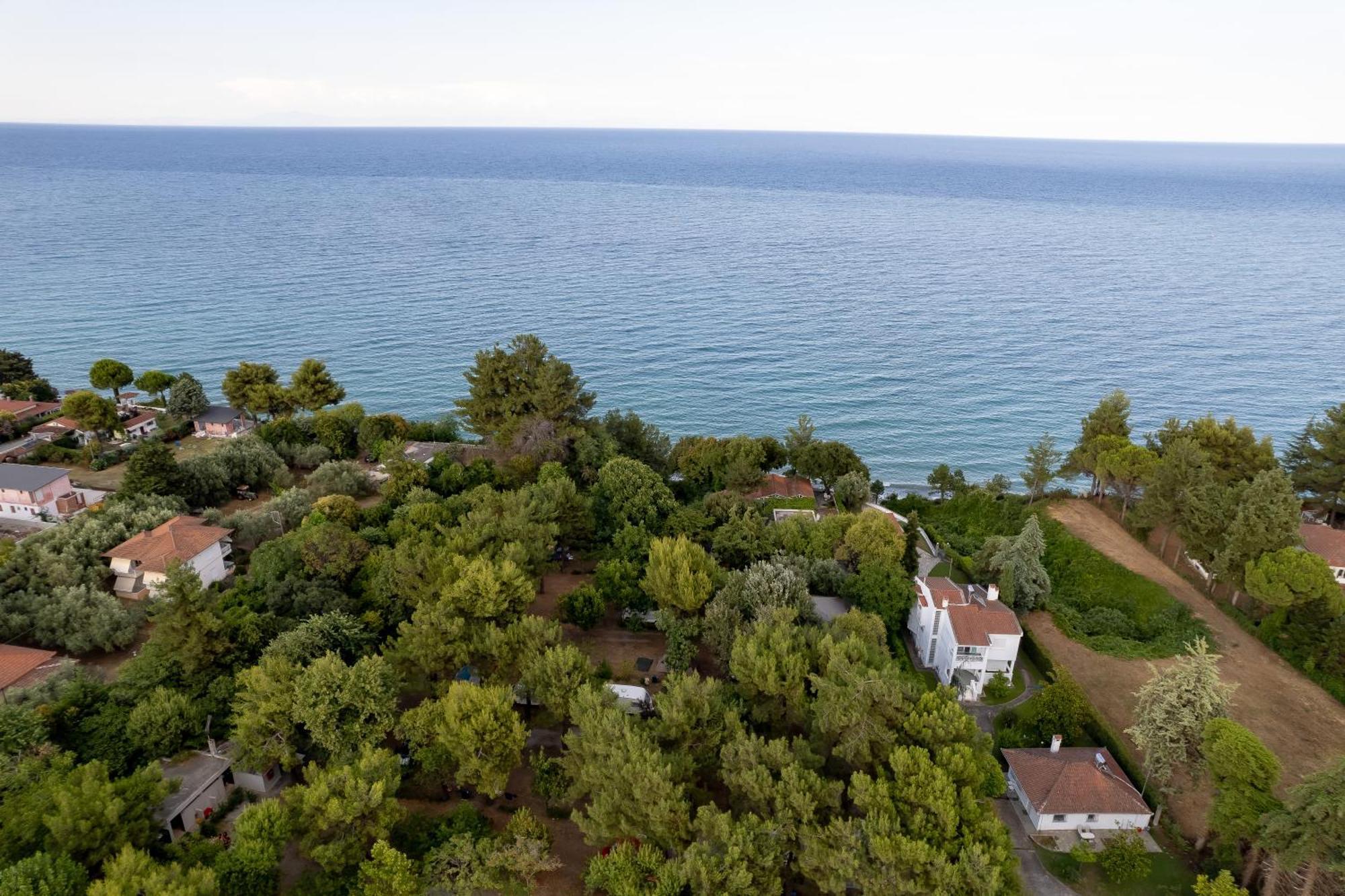 Sylvia Camping & Luxury Suites, Panel Hospitality Homes & Villas Litochoro Exteriér fotografie