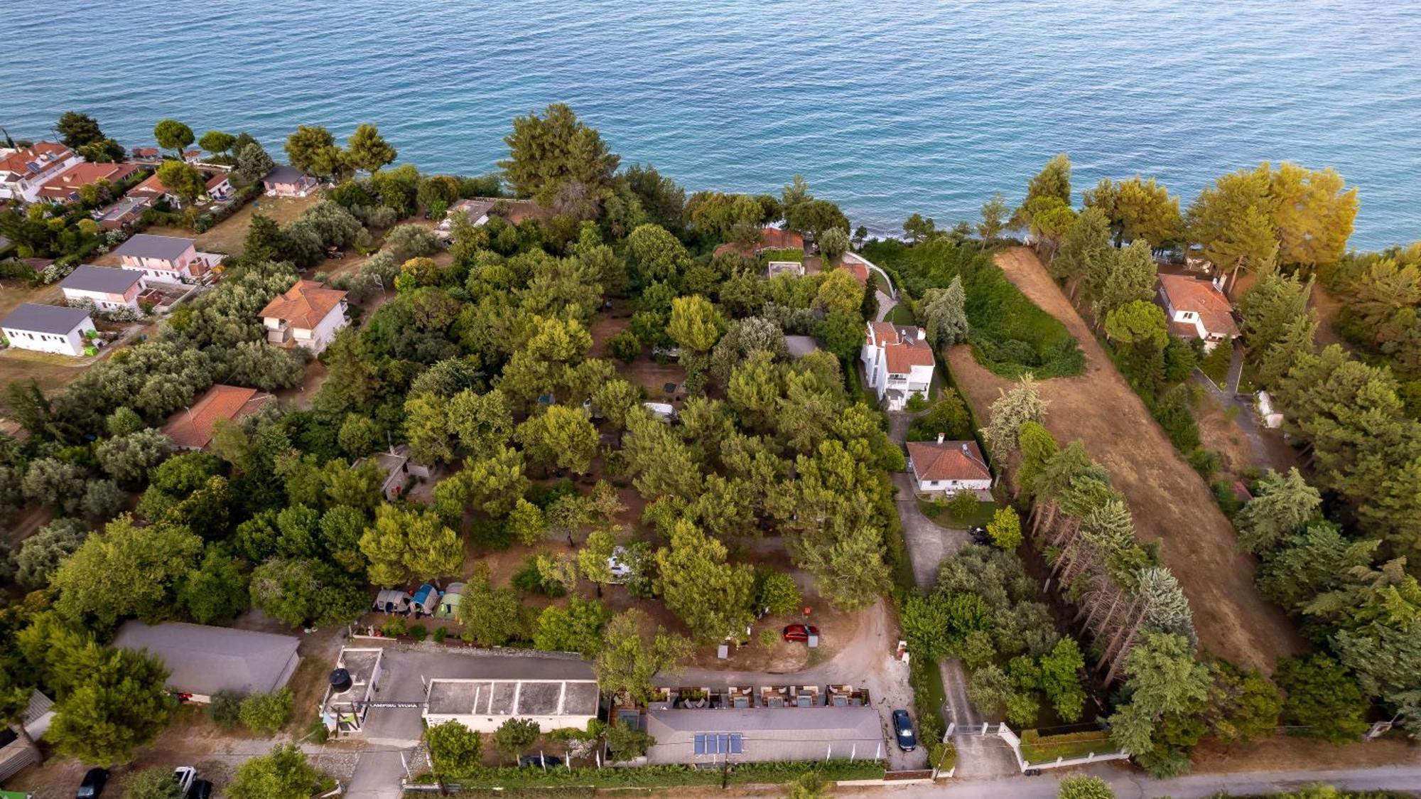 Sylvia Camping & Luxury Suites, Panel Hospitality Homes & Villas Litochoro Exteriér fotografie